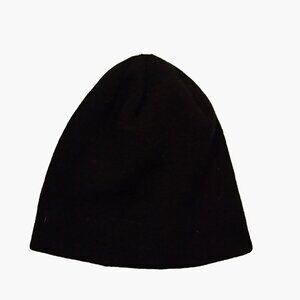 Weissman Black Knit Beanie Hat Youth One Size OS Ski Cap